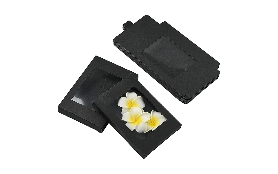 12pcs Foldable Creative Kraft Paper Boxes