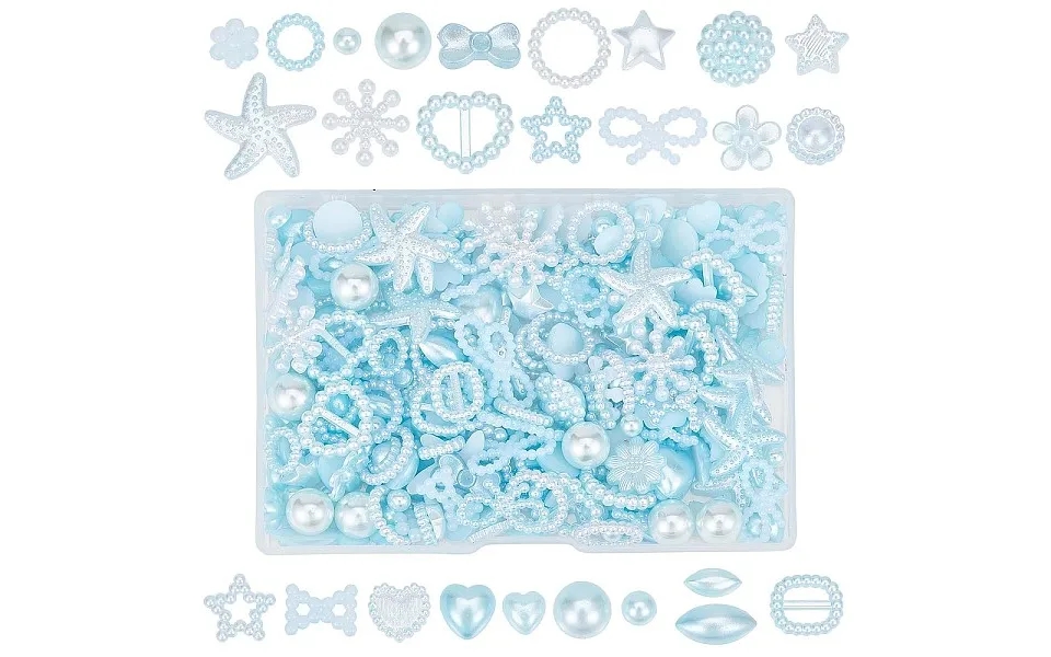 2 Bags Plastic Cabochons