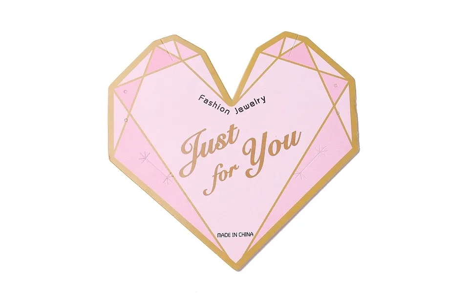 Paper Hair Clip Display Cards