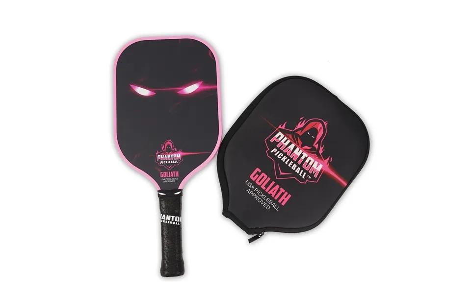 Phantom Goliath 16mm T800 Carbon Fiber Pickleball Pro Paddle With Cover