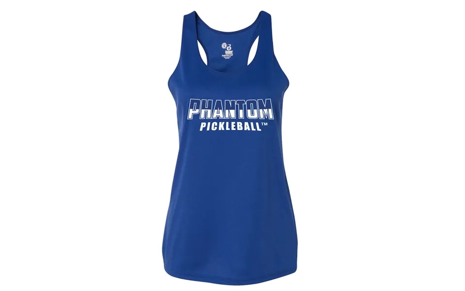 Phantom Women's Racerback Performance Tank Top- Blue