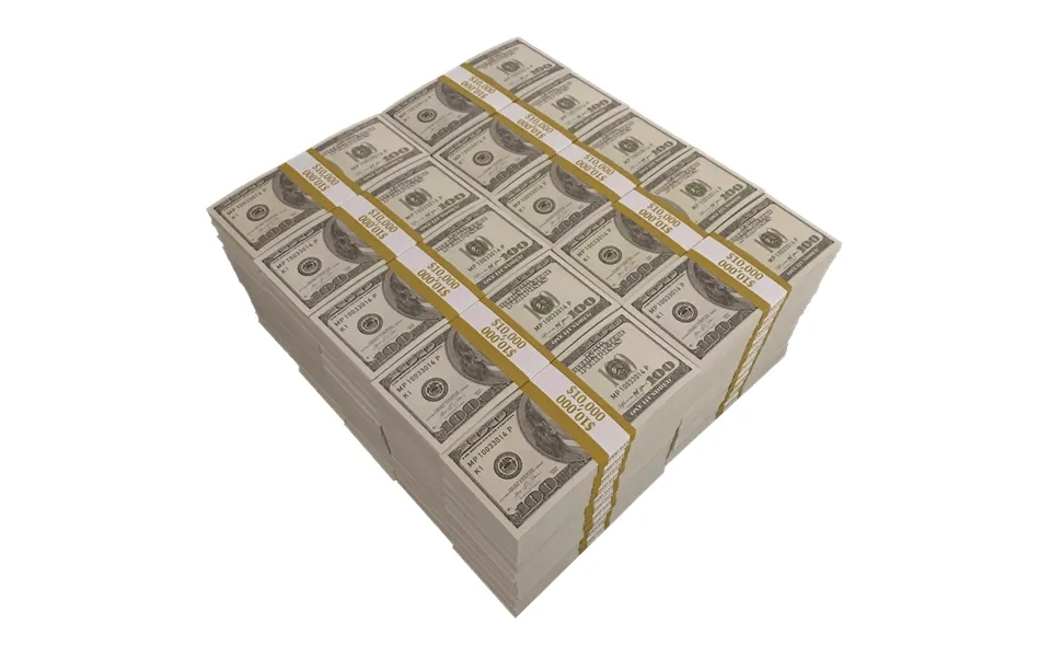 1,000,000 Full Print 2000 Series Stacks