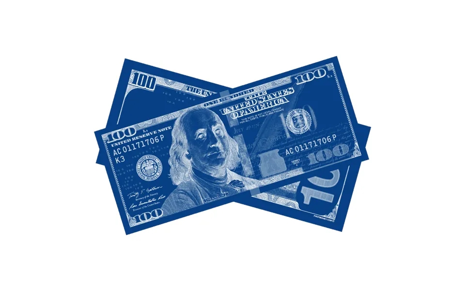 100x 100 New Series Los Angeles Blue Bills