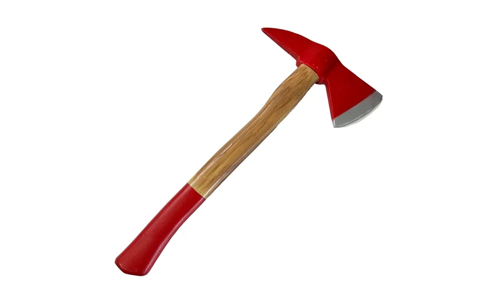20 Inch Foam Rubber Spiked Belt Hatchet Axe Prop - Wood, Red And Silver