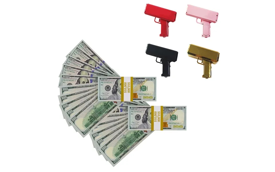 20,000 New Series Stacks With Money Gun