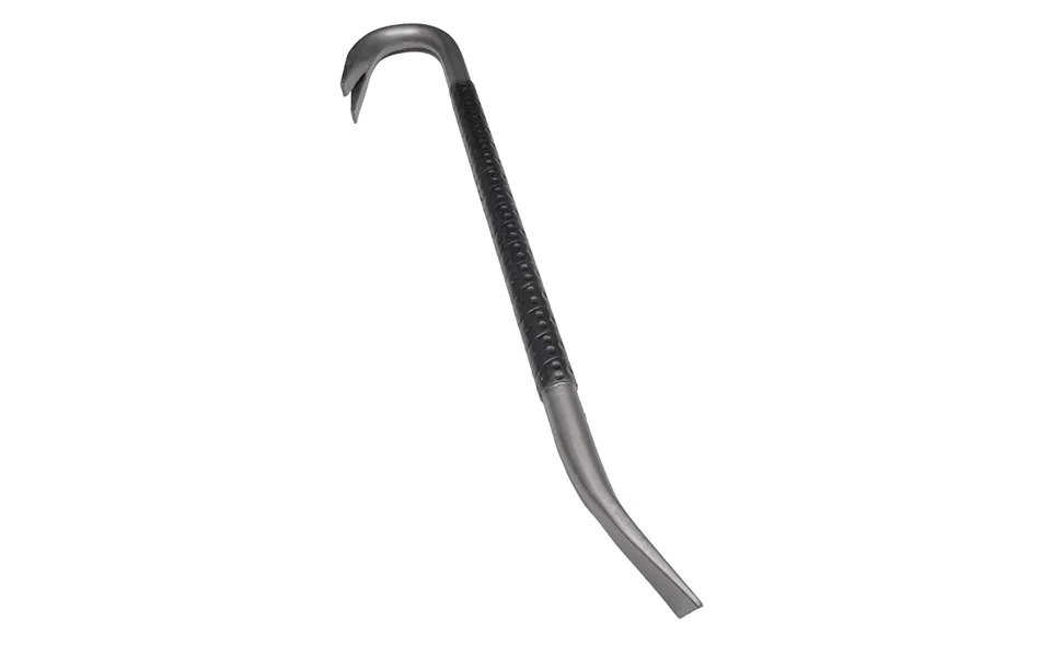 26.5 Inch Bulky Foam Rubber Crowbar Silver And Black Prop