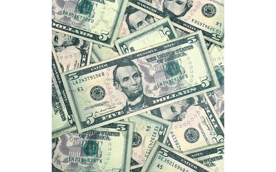 5 Close-up Realaged New Series Bills Realistic Hero Prop Money