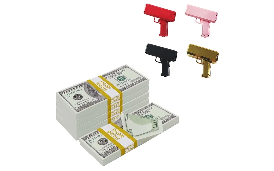 50,000 2000 Series Stacks With Money Gun