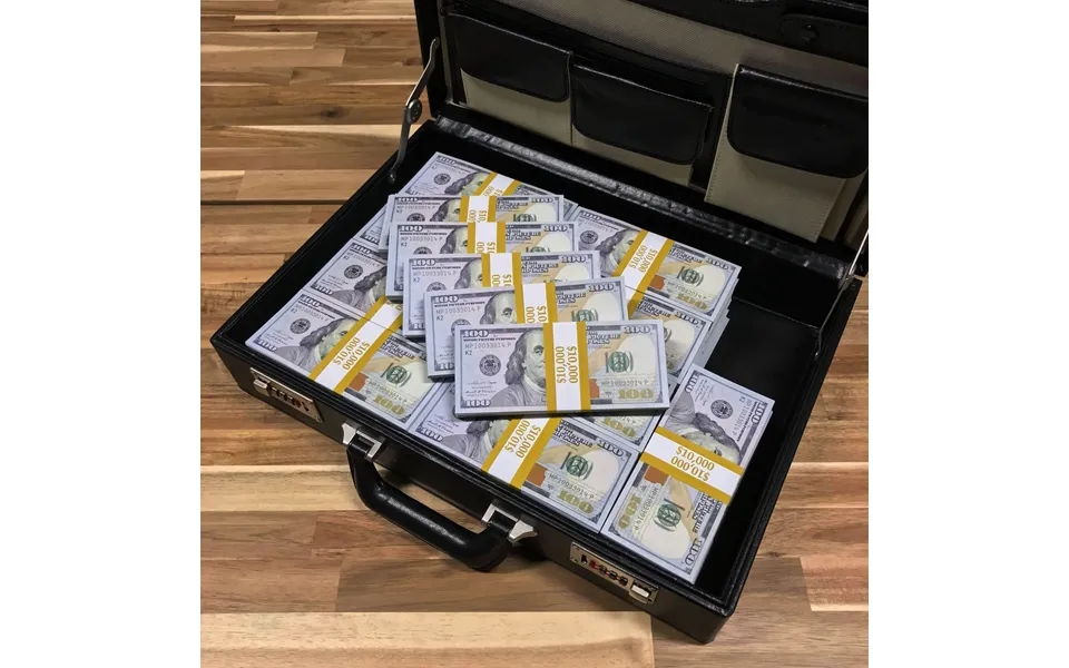 500,000 Blank Filler New Series Stacks & Briefcase