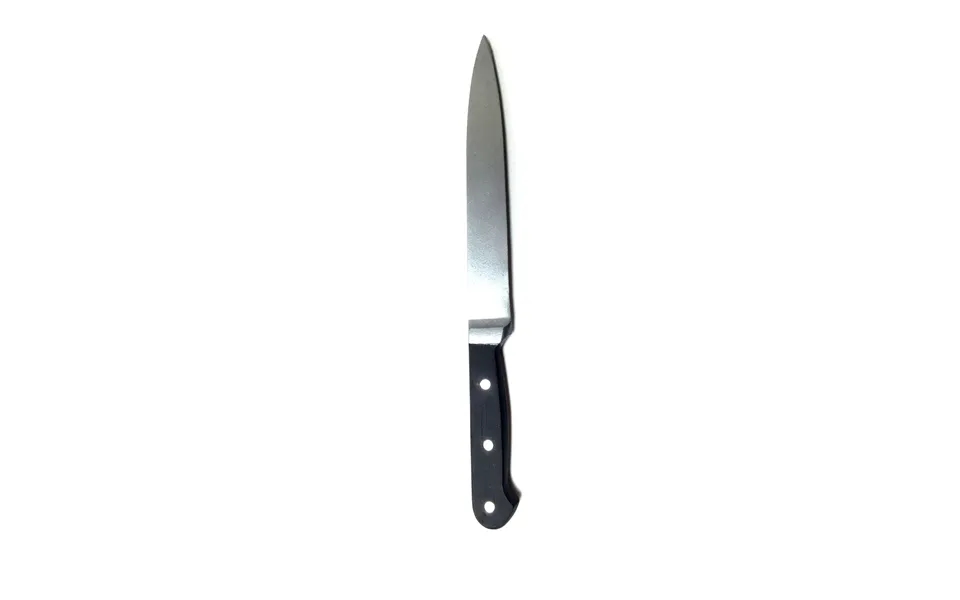 Newrulefx Brand Plastic Long Bladed Kitchen Knife Prop - Silver And Black