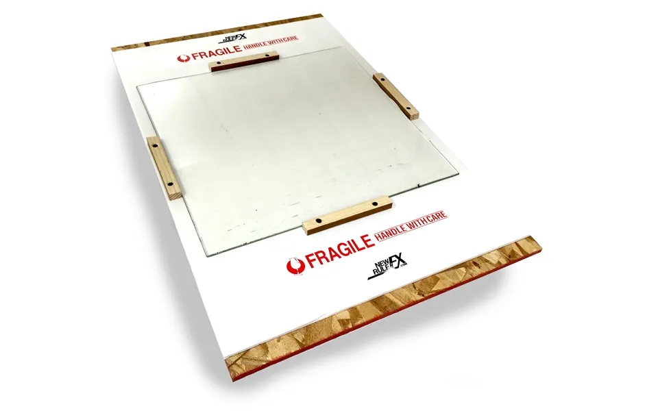 Smashprops Breakaway Flat Pane Glass - 9 X 12 Inches