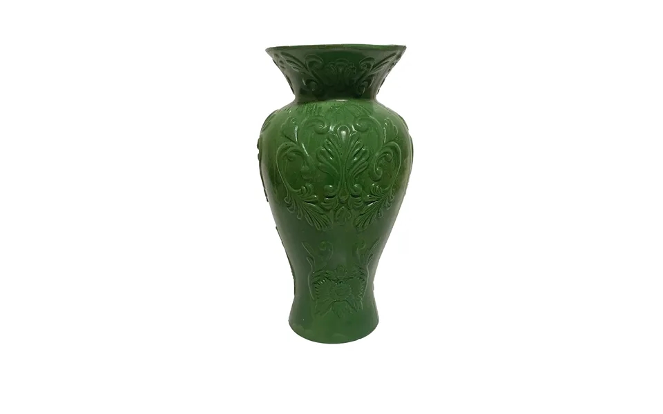 Smashprops Breakaway Large Georgian Vase 7.5 Inch - Dark Green Opaque