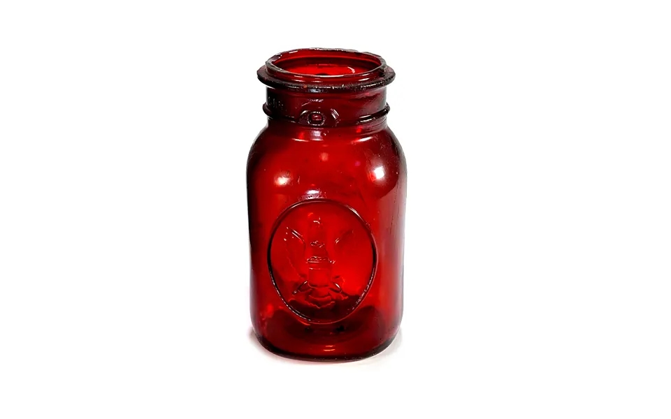 Smashprops Breakaway Large Mason Jar Prop - Amber Brown Translucent