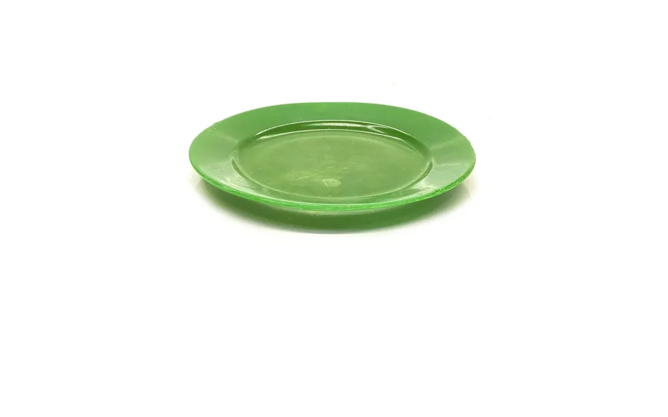 Smashprops Breakaway Medium Dinner Plate - Dark Green Opaque