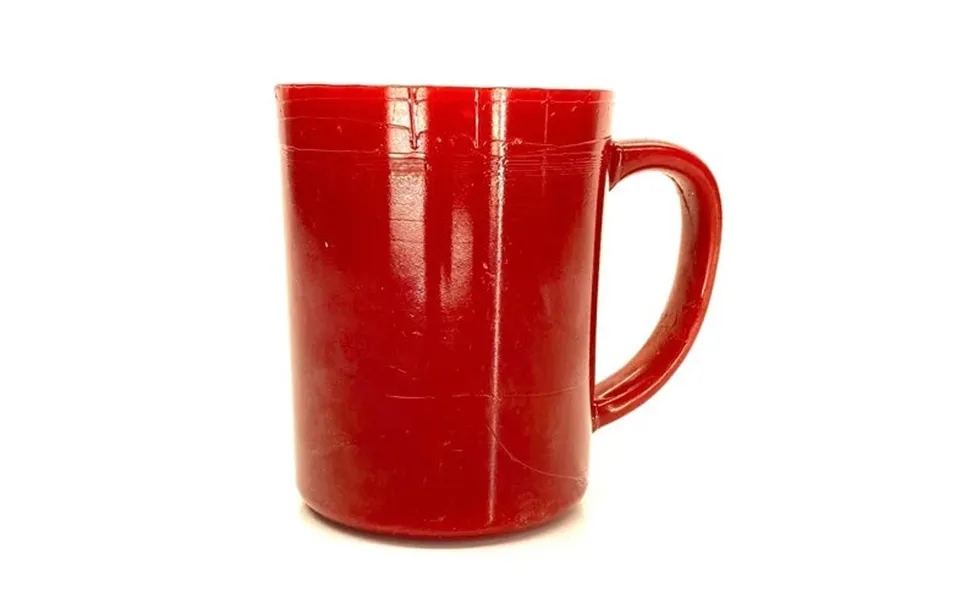 Smashprops Breakaway Mug & Saucer Set - Red Opaque