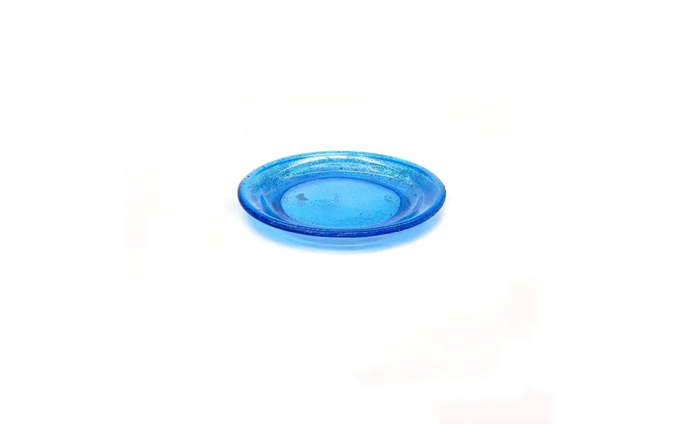 Smashprops Breakaway Small Dinner Plate Prop - Light Blue Translucent