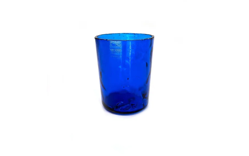 Smashprops Breakaway Tumbler Glass - Cobalt Blue Translucent