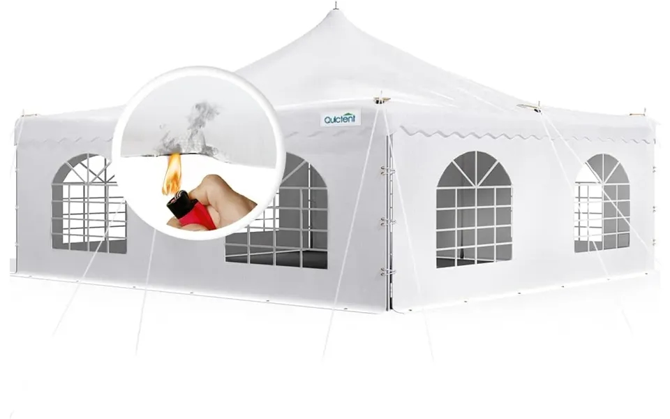 20' X 20' Fire Resistant Pole Party Tent