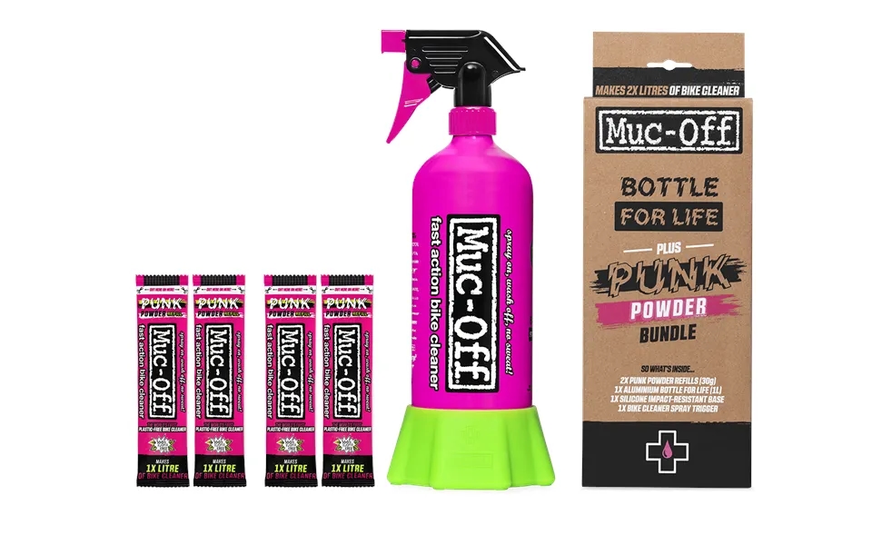 Muc-off Bottle For Life Bundle 4l Punk Powder