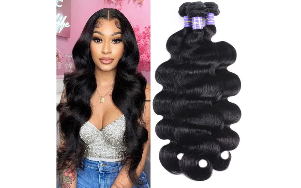 Sunber Hair Remy Bundles Body Wave Human Hair Malaysian 100% Unprocessed Human Hair Weave For Black