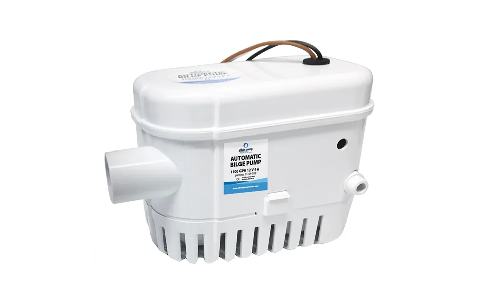 Albin 01-04-019 Automatic Bilge Pump 1100 Gph - 24v