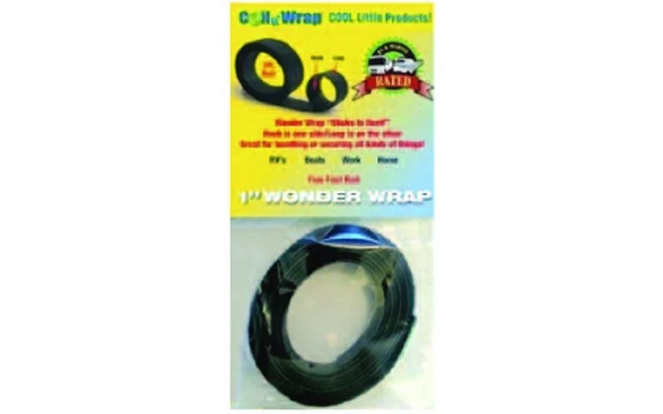 Ap Products 006205 Wonder Wrap 5 5 Foot Length X 1 In Width Black