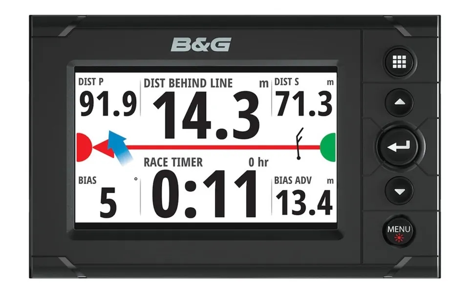 B&g 000-11542001 H5000 5ft Color Graphic Display - Provides Digital And Graphical Sailing Data 5 In Lcd Display 2