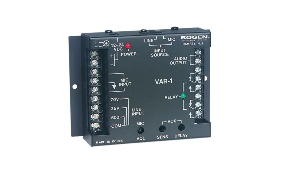 Bogen Var1 Voice Activated Relay