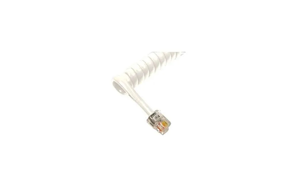 Cablesys Gcha444025fwh Wh 25ft White Handset Cord