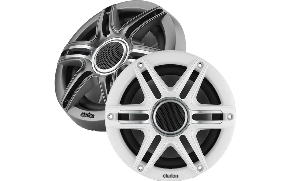 Clarion 010-03047-00 6.5-inch Coaxial Marine Speakers 50 Speaker Pair 6