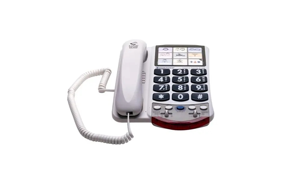 Clarity P300 76593 Amplified Photo Phone White