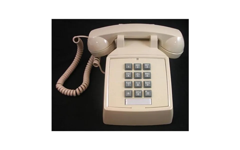 Cortelco 250009-vba-20m Desk W Volume Ivory