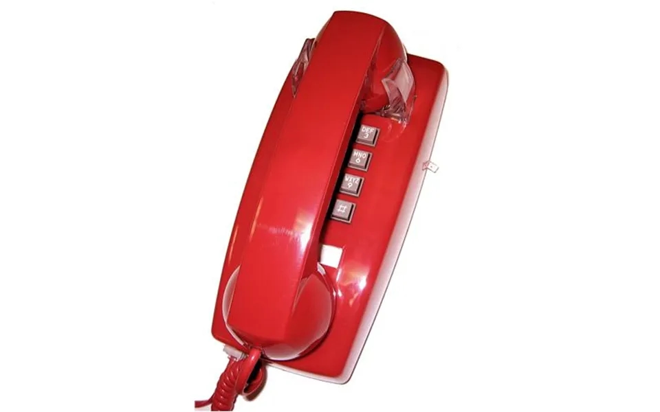 Cortelco 255447-vba-20m Wall W Volume Red