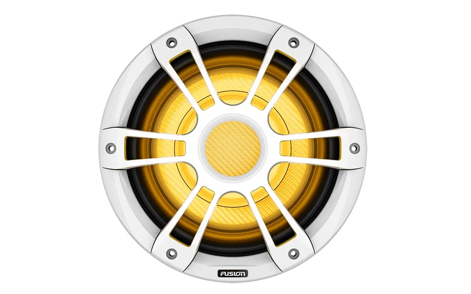 Fusion 010-02775-10 Signature Series 3i 12 Inchcrgbw Sports Subwoofer - White