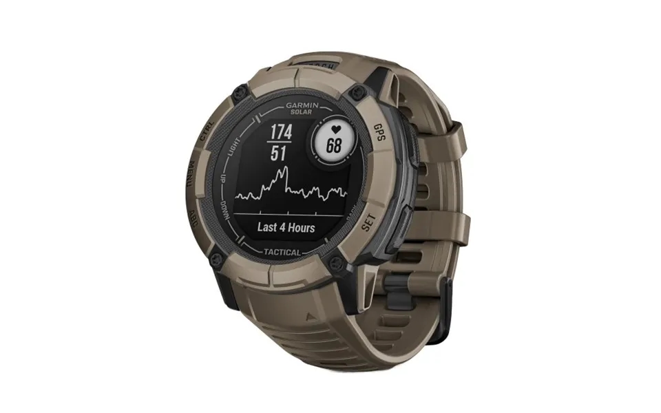 Garmin 010-02805-12 Instinct 2x Solar Smart Watch Tactical Edition Coyote Tan