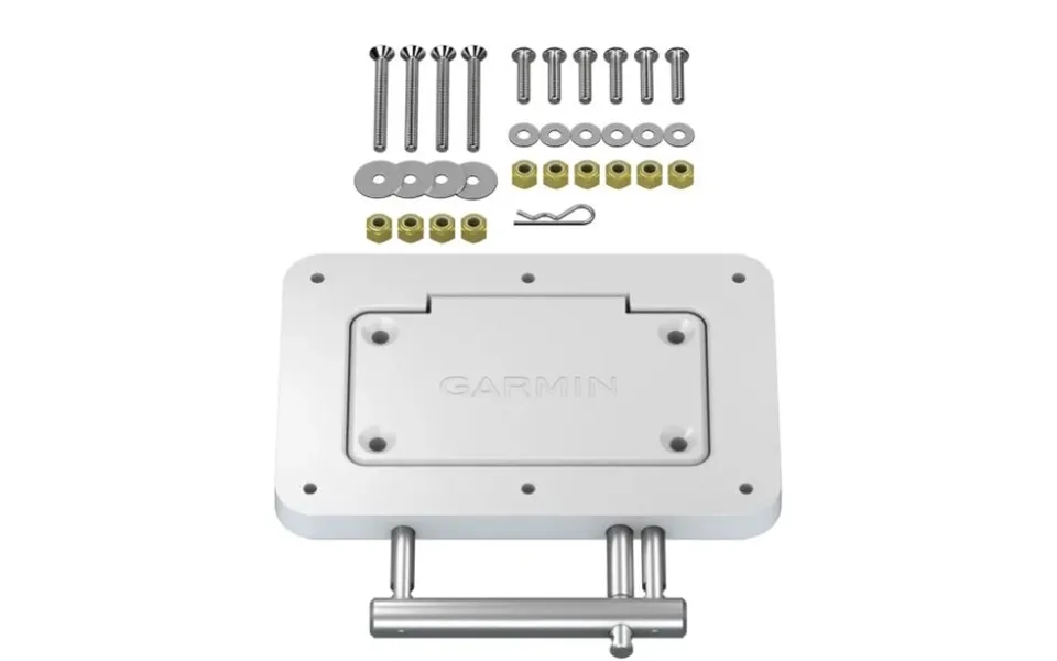 Garmin 010-12832-61 Quick Release Plate System White For Use With Force Kraken Trolling Motors Bow Mount Quick Release L