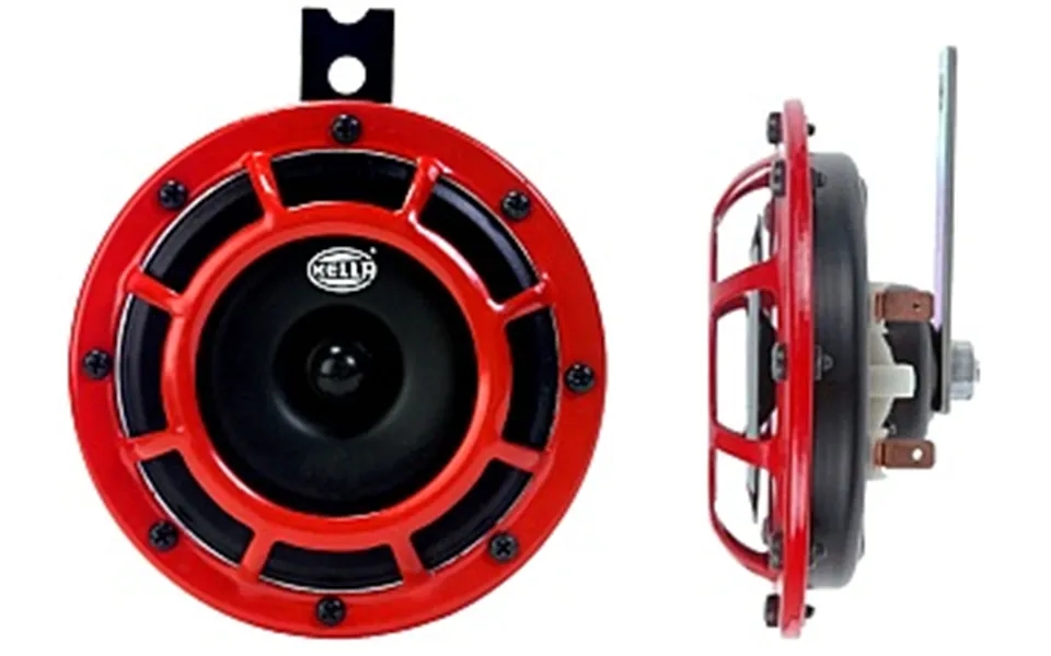 Hella 003399801 Horn Kit Supertone - One 500 Hertz High-tone One 300 Hertz Low-tone Horn 118 Decibels 12 Volt 5