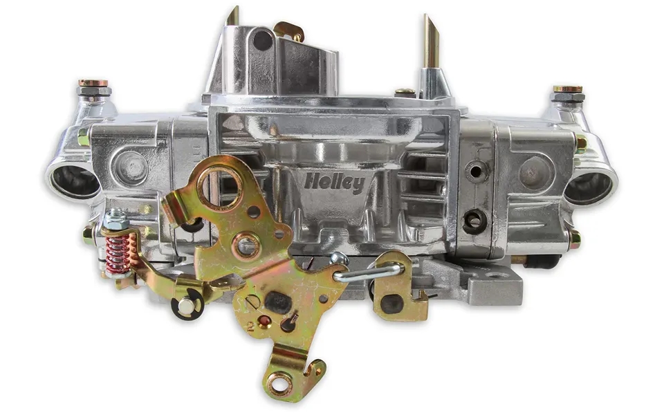 Holley 0-4781s Dbl Pmp Crb850cfm 4 Barrel 850 Cubic Feet Per Minute Cfm Square Bore Flange Manual Choke Mechanical Secon