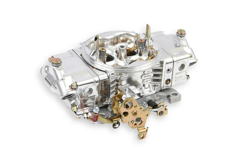 Holley 0-82751sa 750 Cfm Aluminu - 4 Barrel 750 Cubic Feet Per Minute Cfm Square Bore Flange Mechanical Secondaries Gaso