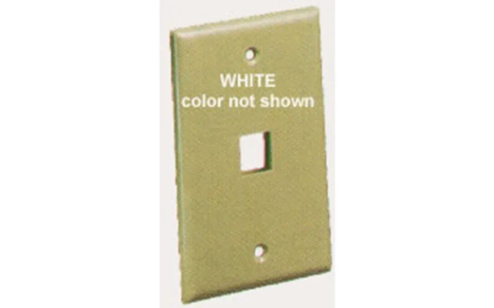 Icc Ic107f01-wh 1 Port Face White