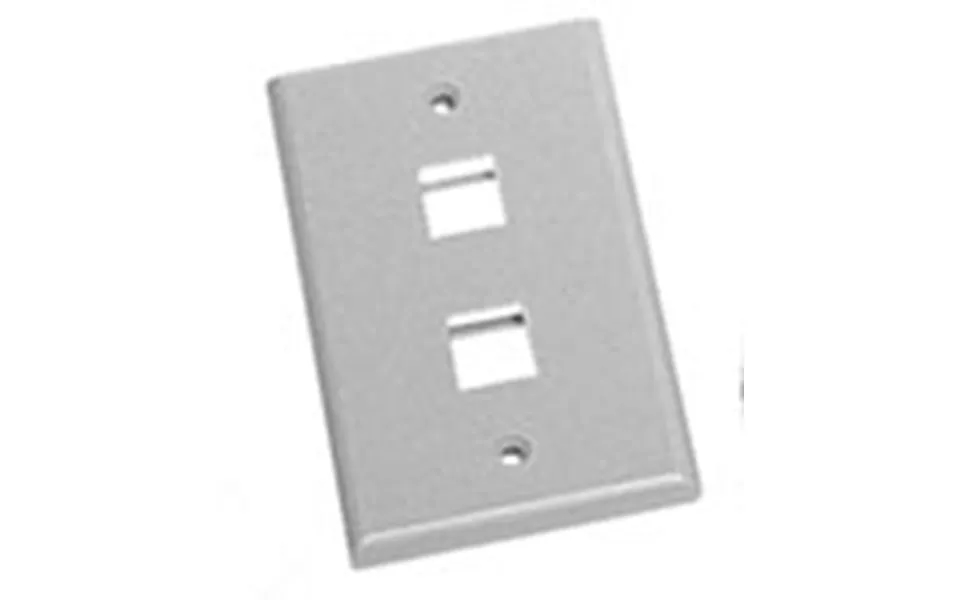 Icc Ic107f02-wh 2 Port Face White