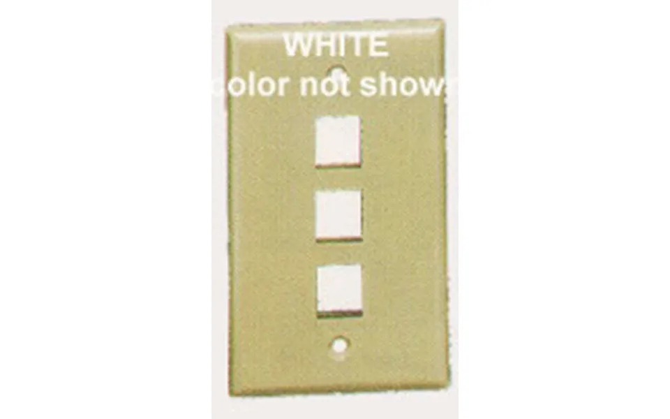 Icc Ic107f03-wh 3 Port Face White