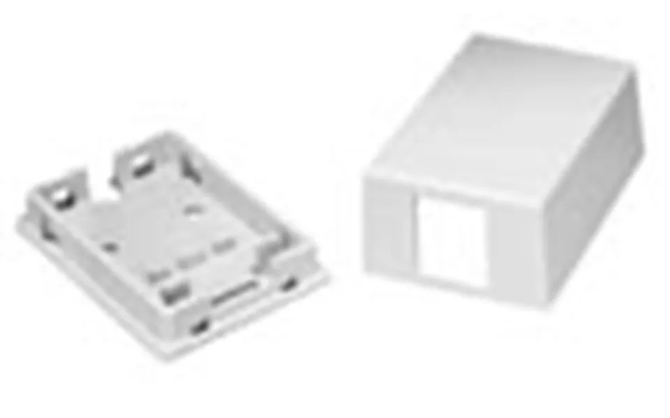 Icc Ic107sb1-iv 1 Port Surface Box Ivory