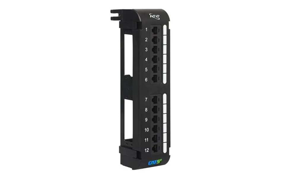 Icc Icmpp12v5e Patch Panel - Vertical