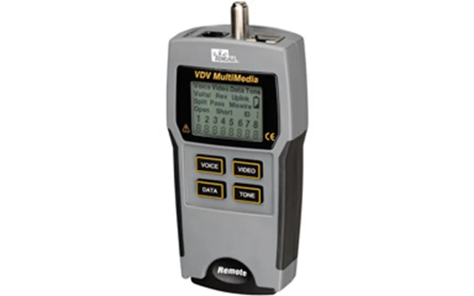 Ideal Industries 33-856 Vdv Multimedia Voice - Data And Video Tester