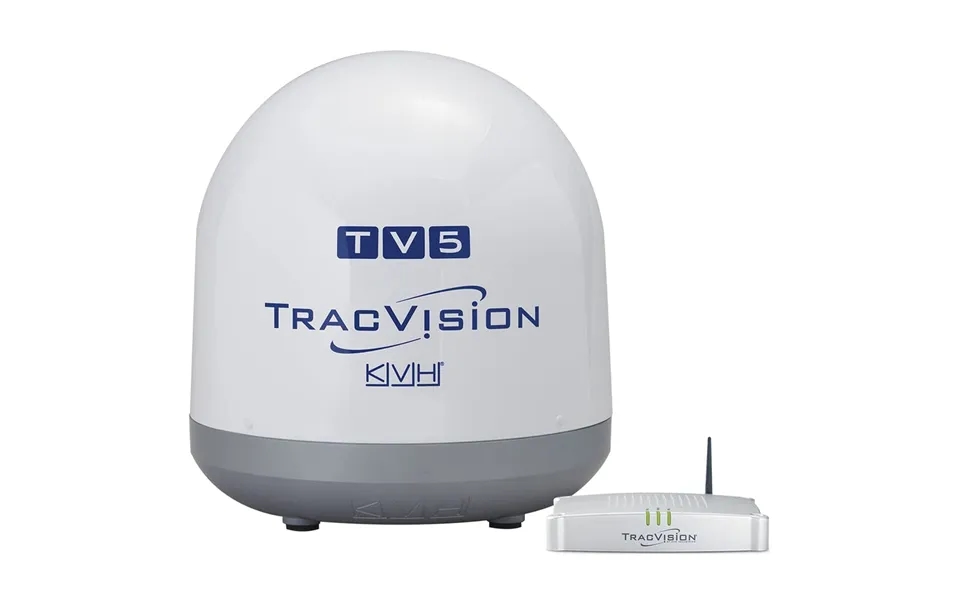 Kvh 01-0364-07 Tracvision Tv5 W Ip-tv Hub Boating Antennas