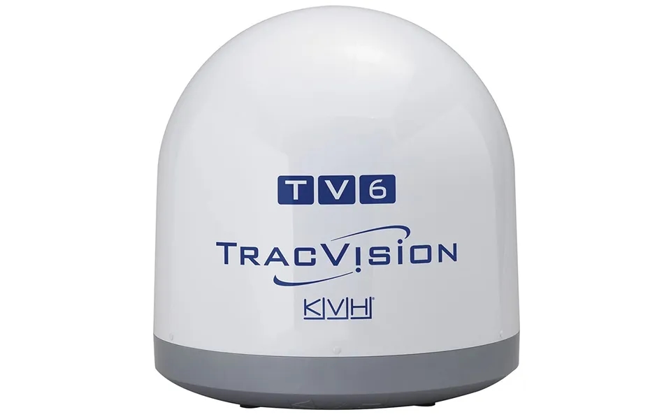Kvh 01-0371 Tracvision Tv6 Empty Dome Baseplate Tracvision Tv6 Dummy Dome Empty Dome With Baseplate For Installations Wh