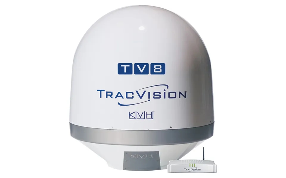 Kvh 01-0386-07 Satellite Tv System Tracvision Tv8 - Configured For North American Systems Directv