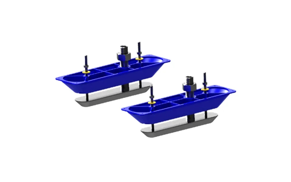 Lowrance 000-11460001 Xdcr Structurescanstainlesst-hpair Hull Mount 455 800 Khz 30 Foot Cable With Port And Starboard Tr