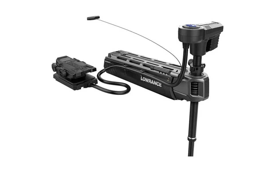 Lowrance 000-15480-001 Ghost 97 120 60ft 24 36v W Remote - Freshwater Fly-by-wire Steering 97 Pound Of Thrust Or 120 Pou